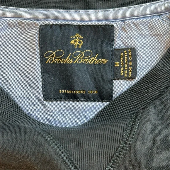 Brooks Brothers Men’s Crewneck Sweatshirt – M - Picture 3 of 10